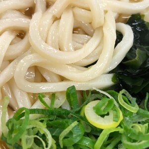 直ぐ出来る関西風わかめうどん